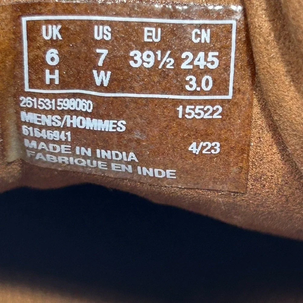 Clarks Eastridge Leather Low Oxford‎ Men's Light Brown US 7W